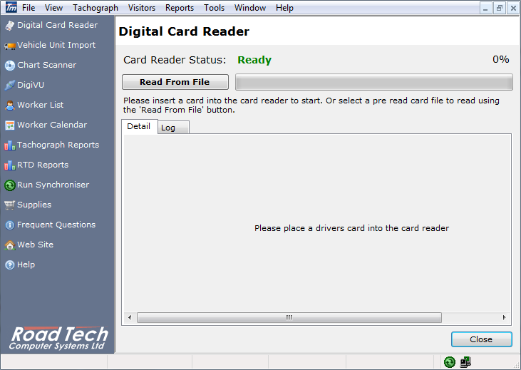 Getting Started with Tachomaster Road Tech Knowledge Base