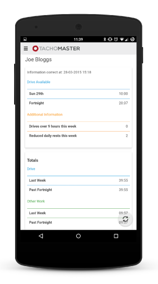 Tachomaster Worker App | Road Tech Knowledge Base